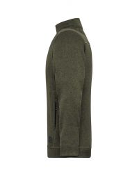 Olivgrüne Fleece Jacke Herren